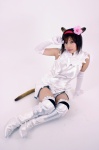 animal_ears boots cat_ears cosplay elbow_gloves final_fantasy_xi gloves hairband misaki_ema misran_lv_xx mithra qipao shorts tail thighhighs rating:Safe score:1 user:nil!