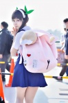 backpack bakemonogatari blouse cosplay hachikuji_mayoi hairband jumper school_uniform tometo_kamu twintails rating:Safe score:1 user:nil!
