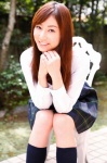 blouse ikeda_natsuki kneesocks pleated_skirt school_uniform skirt rating:Safe score:0 user:nil!