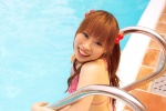 asuka_shuurai!! bikini_top cosplay neon_genesis_evangelion pool soryu_asuka_langley swimsuit twintails usa_hinako wet rating:Safe score:1 user:nil!