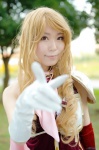 armor blonde_hair blouse cosplay detached_sleeves elbow_gloves fire_emblem:_rekka_no_ken gloves louise_(fire_emblem) tachibana_ren rating:Safe score:1 user:nil!