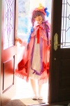 amatsuka_miyu cosplay dress hat patchouli_knowledge purple_hair robe thighhighs touhou rating:Safe score:0 user:nil!