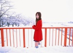 beautiful_snow_scenery_in_akita boots coat dress gloves kneesocks sasaki_nozomi snow turtleneck rating:Safe score:1 user:nil!