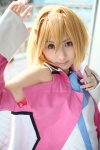 blonde_hair cosplay gundam gundam_seed gundam_seed_destiny stella_loussier tsukiichi rating:Safe score:0 user:nil!