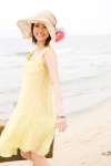 beach dress ocean straw_hat treasures_of_asia ueto_aya rating:Safe score:1 user:Log