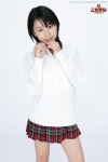 blouse costume miniskirt nishida_mai plaid pleated_skirt school_uniform skirt sweater_vest rating:Safe score:0 user:nil!