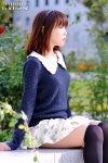 blouse chihane hairband miniskirt skirt sweater thighhighs zettai_ryouiki rating:Safe score:1 user:nil!