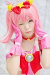 backpack choker cosplay croptop gloves hoshikuzu_witch_meruru kurasaka_kururu meruru_(oreimo) ore_no_imouto_ga_konna_ni_kawaii_wake_ga_nai pink_hair twintails rating:Safe score:0 user:nil!