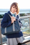 blazer blouse bookbag cosplay hirasawa_yui k-on! pantyhose pleated_skirt ribbon_tie sakuragi_mui school_uniform skirt rating:Safe score:0 user:pixymisa