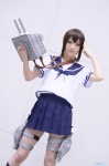 cosplay fubuki_(kantai_collection) kantai_collection kneesocks neco pleated_skirt sailor_uniform school_uniform skirt rating:Safe score:0 user:nil!