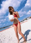 beach bikini kiguchi_aya ocean side-tie_bikini swimsuit volleyball volleyball_net ys_web_199 rating:Safe score:2 user:nil!