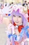 amatsuka_miyu cosplay dress gloves hat patchouli_knowledge purple_hair touhou rating:Safe score:0 user:nil!