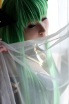 cc code_geass cosplay detached_sleeves dress green_hair kanda_midori wings rating:Safe score:0 user:xkaras