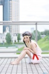 bakemonogatari cosplay dress goggles helmet oshino_shinobu sakuya_mikoto rating:Safe score:1 user:nil!