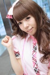 blouse cosplay hairbows hayase_ami idolmaster idolmaster_cinderella_girls shimamura_uzuki rating:Safe score:0 user:pixymisa