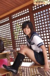 exercise_ball hashimoto_yuzuki kneesocks pleated_skirt sailor_uniform school_uniform skirt rating:Safe score:1 user:nil!