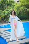 barefoot bikini open_clothes pool robe side-tie_bikini swimsuit viki_ching xiuren_019 rating:Safe score:2 user:nil!