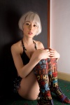 akiyama_rina bikini_top for-side_0608 microskirt silver_hair skirt swimsuit thighhighs rating:Safe score:2 user:nil!