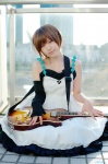 cosplay dress guitar hairbow hirasawa_yui k-on! minatsuki_naru one_elbow_glove rating:Safe score:0 user:nil!