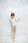 animal_ears cat_ears cosplay miyafuji_yoshika strike_witches swimsuit utateika-na rating:Safe score:1 user:pixymisa