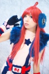 ahoge cosplay default_costume dress gloves headset red_hair sf-a2_miki vocaloid zero_inch rating:Safe score:0 user:nil!