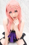 cosplay dress megurine_luka pink_hair usagi vocaloid world_is_mine_(vocaloid) rating:Safe score:5 user:DarkSSA