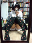 bloomers headdress iiniku_ushijima mirror self-shot thighhighs rating:Safe score:13 user:c0rtana