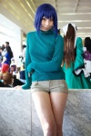 ari blue_hair busou_renkin cosplay shorts tsumura_tokiko turtleneck rating:Safe score:3 user:nil!