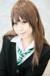 blouse cardigan cosplay green_eyes idolmaster idolmaster_cinderella_girls ren_(ii) shibuya_rin tie rating:Safe score:0 user:pixymisa