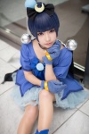 asae_ayato blue_hair choker cosplay croptop gloves gokou_ruri hairbow miniskirt ore_no_imouto_ga_konna_ni_kawaii_wake_ga_nai ponytail skirt rating:Safe score:5 user:nil!