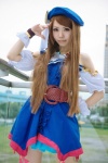 beret cosplay dress hayase_ami idolmaster minase_iori pantyhose sheer_legwear rating:Safe score:0 user:nil!