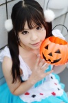 alice_(wonderland) cosplay dress jack-o-lantern katou_mari original slip twintails rating:Safe score:0 user:nil!