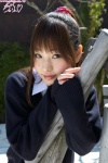 blouse cardigan ponytail school_uniform suzukawa_kei rating:Safe score:1 user:nil!