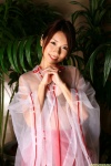 bikini_top dgc_0646 hakama kimono miko mizusawa_yuka ponytail see-through swimsuit rating:Safe score:0 user:nil!