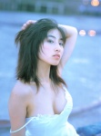 beach boat cleavage dress peek_a_boo sato_hiroko strap_slip rating:Safe score:1 user:nil!