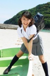 beach blouse bookbag kneesocks koike_rina ocean pleated_skirt school_uniform skirt twintails wpb_ex_05 rating:Safe score:0 user:nil!