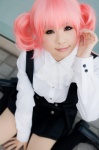 blouse cosplay inu_boku_secret_service jumper pantyhose pink_hair roromiya_karuta school_uniform shirayuki_himeno twintails rating:Safe score:1 user:xkaras