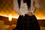 blouse costume girlz_high miku_(ii) open_clothes pleated_skirt school_uniform side-b_077 skirt rating:Safe score:0 user:nil!