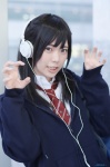 blouse bookbag cosplay harumiya_yun headphones hoodie school_uniform tagme_character tagme_series tie rating:Safe score:0 user:nil!