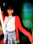blouse cardigan glasses koyomi necklace skirt rating:Safe score:0 user:pixymisa