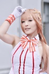 akitsu_honoka cosplay gloves orange_hair sleeveless_blouse tagme_character tagme_series rating:Safe score:1 user:nil!