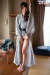 barefoot bikini_bottom kimono open_clothes ponytail swimsuit yamanaka_tomoe rating:Safe score:2 user:nil!