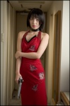ada_wong cosplay dress gun midnight_karen pistol resident_evil resident_evil_4 tsukutan rating:Safe score:1 user:nil!