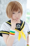 cosplay huki megami_tensei persona persona_4 sailor_uniform satonaka_chie school_uniform rating:Safe score:0 user:nil!
