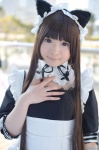 animal_ears apron cat_ears cosplay dress hairband inu_boku_secret_service kanan_kaori maid maid_uniform shirakiin_ririchiyo rating:Safe score:0 user:nil!