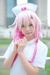 cosplay guilty_crown hair_ties hiiragi_haruka nurse nurse_cap nurse_uniform pink_hair twintails yuzuriha_inori rating:Safe score:1 user:pixymisa