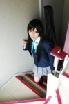 akiyama_mio bass blazer blouse cosplay kneesocks k-on! pleated_skirt school_uniform skirt yukino_koro rating:Safe score:0 user:nil!