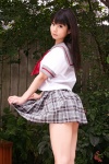 dgc_0511 hara_mami pleated_skirt sailor_uniform school_uniform skirt skirt_lift rating:Safe score:0 user:nil!