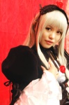 cosplay dress hairband kotori mercury_lampe rozen_maiden suigintou white_hair rating:Safe score:0 user:nil!