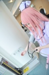 cosplay dress koiiro_byoutou_(vocaloid) megurine_luka noa nurse nurse_cap nurse_uniform pink_hair vocaloid rating:Safe score:0 user:nil!